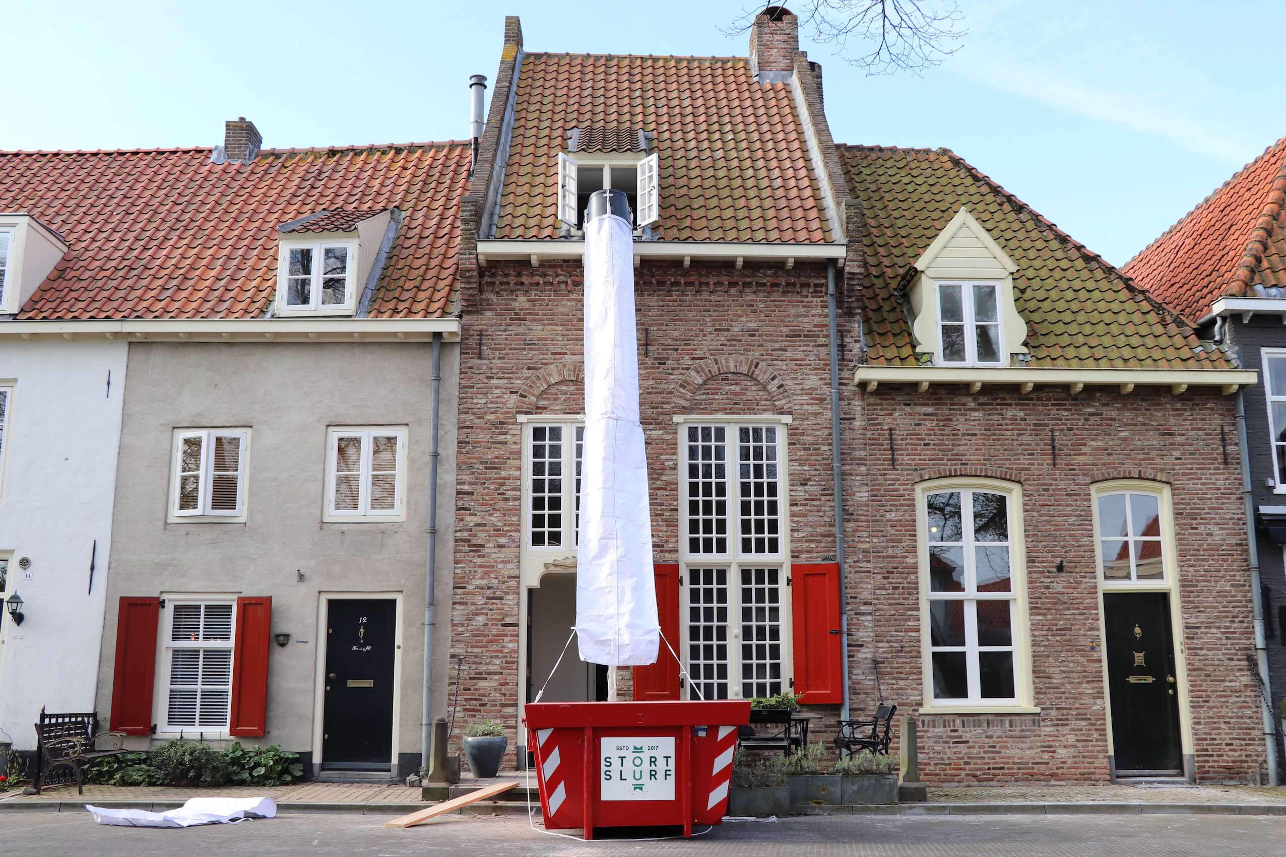 Schuttrutsche mieten Alternative, Stortslurf&reg;